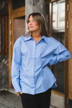 Aeris Shirt Blue Stripe