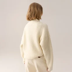 Alba Ribbed Turtleneck Ecu