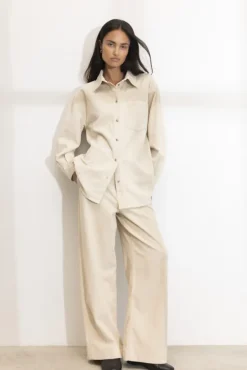 Alex Cord Shirt Greige