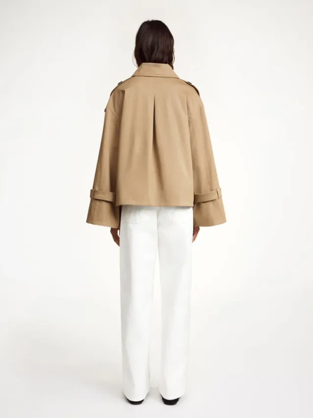 Alisandra Trench Jacket Fosil