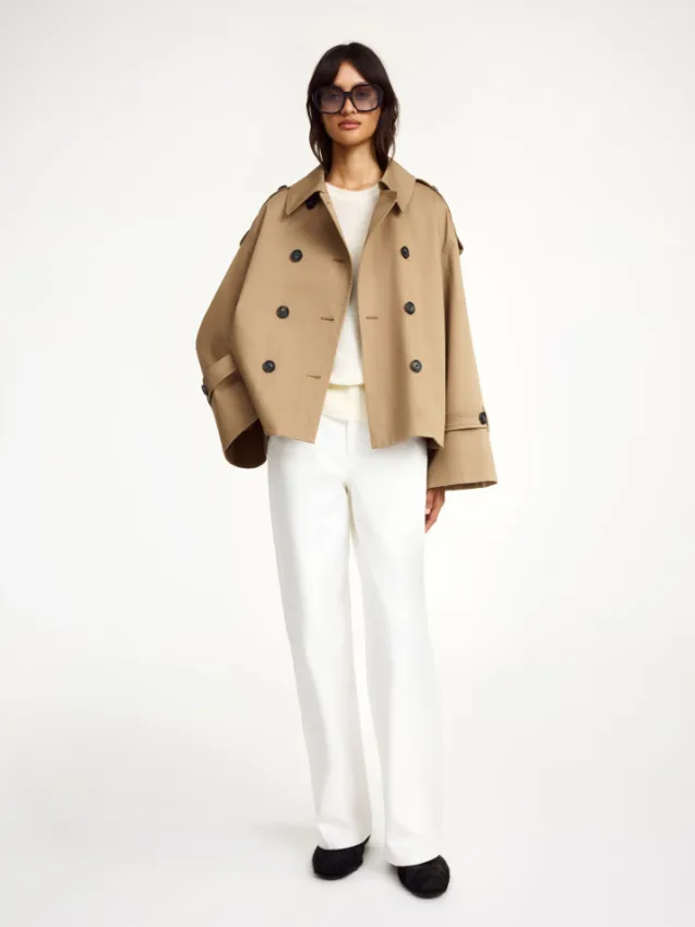 Alisandra Trench Jacket Fosil