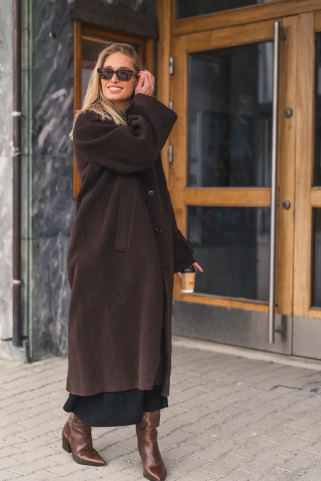 Alma Coat 14895 Mole