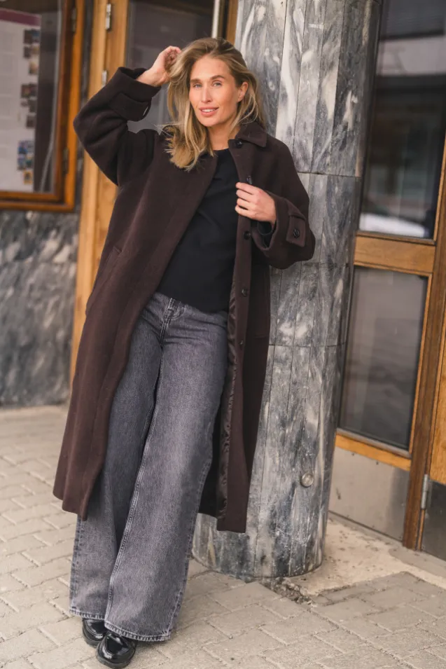 Alma Coat 14895 Mole