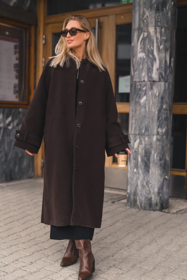Alma Coat 14895 Mole