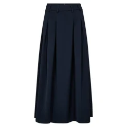 Anya Pleat Skirt Navy