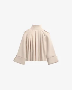 Avenue Trenchcoat Ivory White