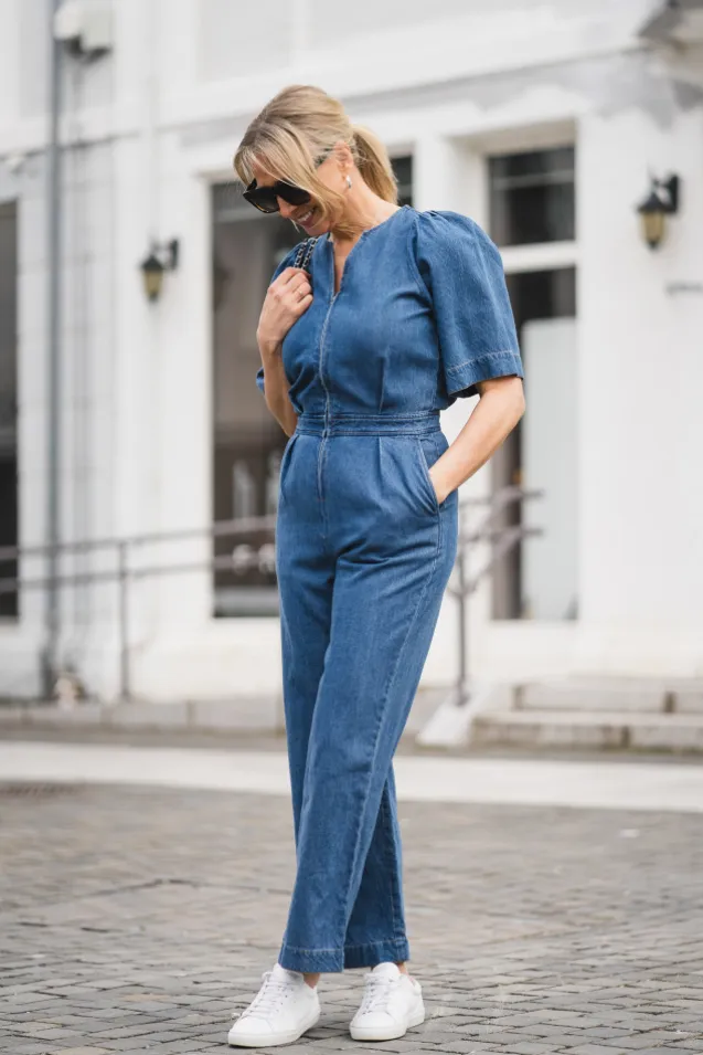 Ballariz Jumpsuit Blue Denim