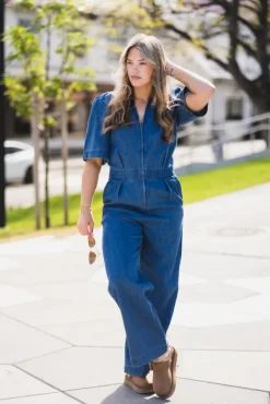 Ballariz Jumpsuit Blue Denim