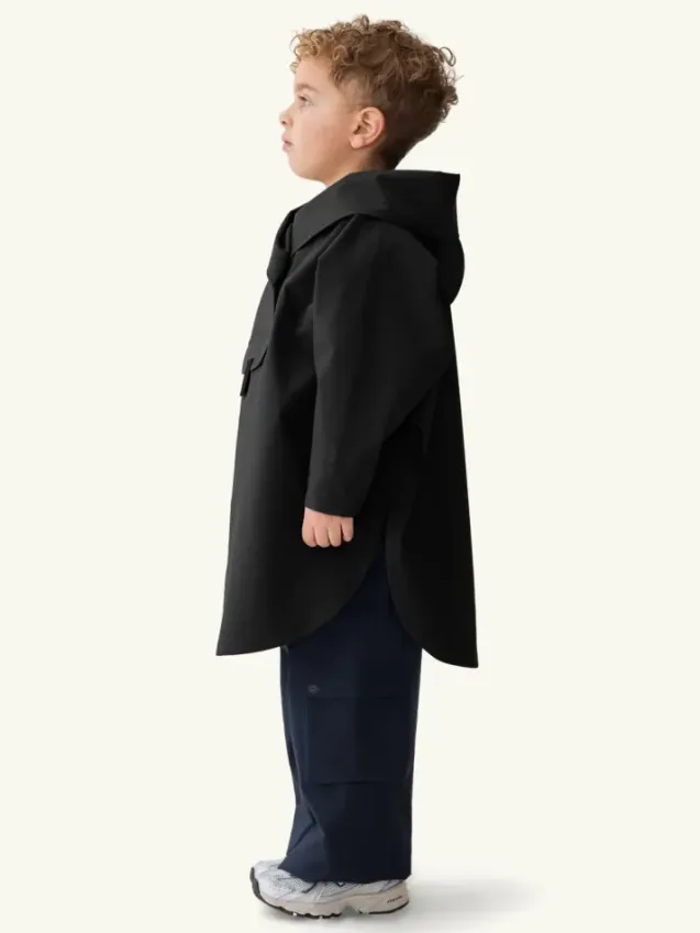 Bergen Poncho Mini Black