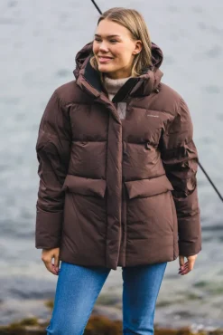 Besseggen Down Jacket Dark Brown