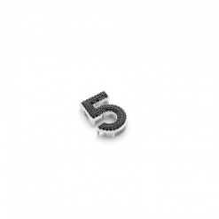 Big Number Appendant Silver - 5