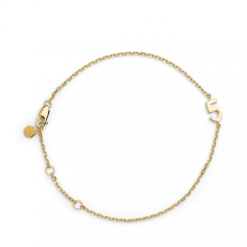 Big Number Bracelet Gold - 11