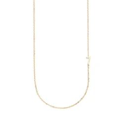 Big Number Necklace Gold - 40L - 7