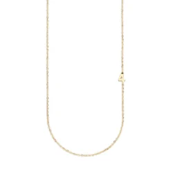 Big Number Necklace Gold - 40L - 4