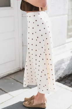 Bovary Dotted Skirt Creme