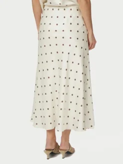 Bovary Dotted Skirt Creme