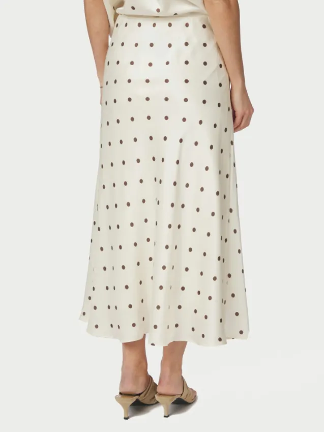 Bovary Dotted Skirt Creme