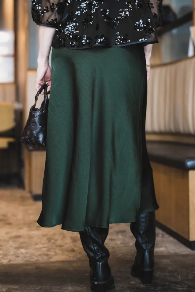 Bovary Skirt Dark Green