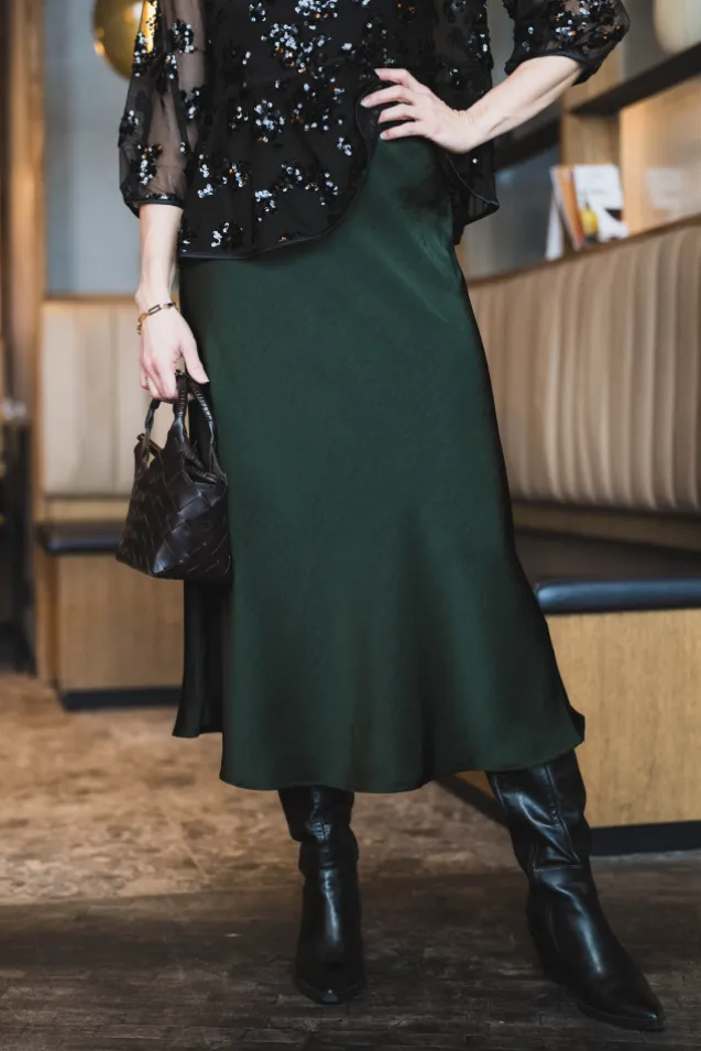Bovary Skirt Dark Green
