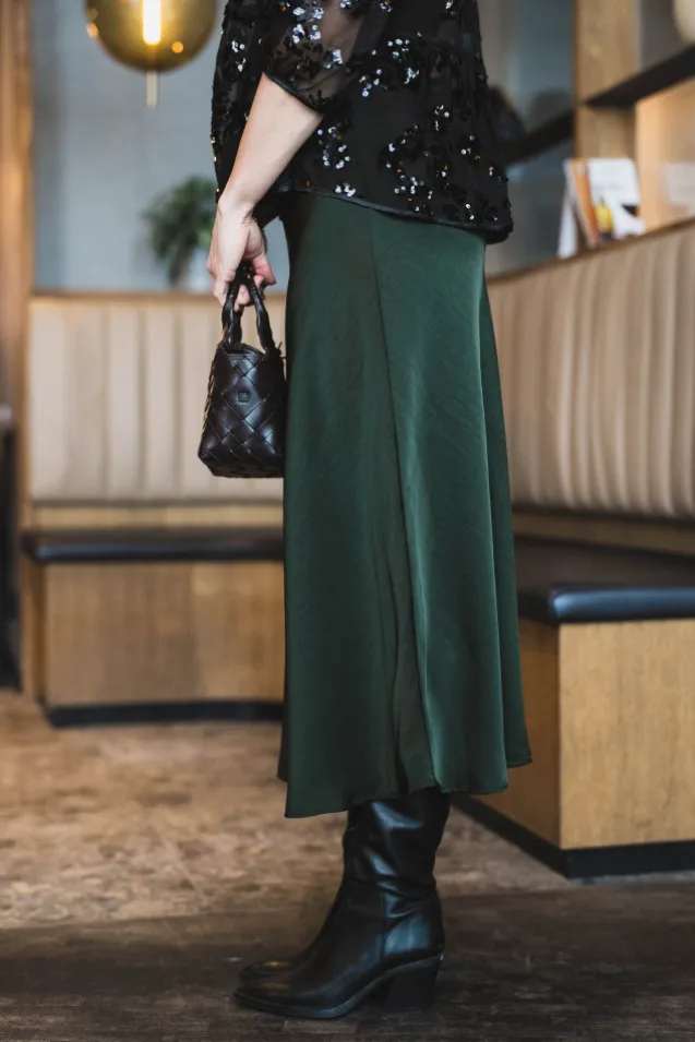 Bovary Skirt Dark Green