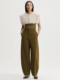 Carlien High Waist Trouser Hunt