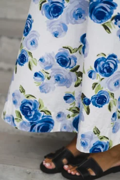 Colea HW Ankle Skirt Star White Emula