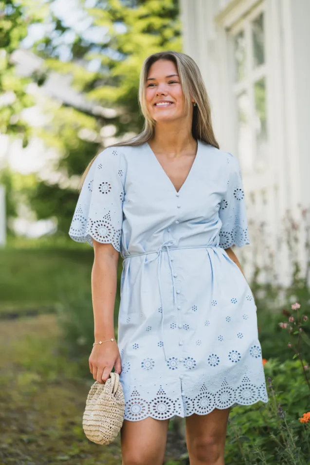 Cornelia 2/4 Tie Dress Skyway