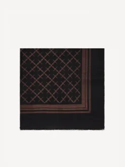 Cornelis Wool Scarf Dark Chokolate