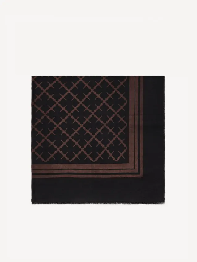 Cornelis Wool Scarf Dark Chokolate