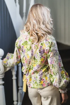 Cotton Slub Shirt Summer Lilacs