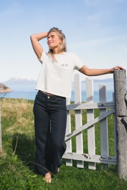 Culotte Linen Summer Navy