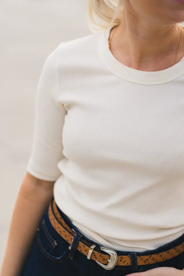 Dagna T-Shirt Pure White