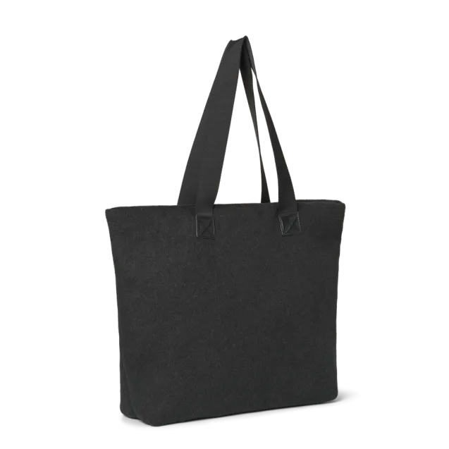 Day Woolen Bag Dark Grey Melange