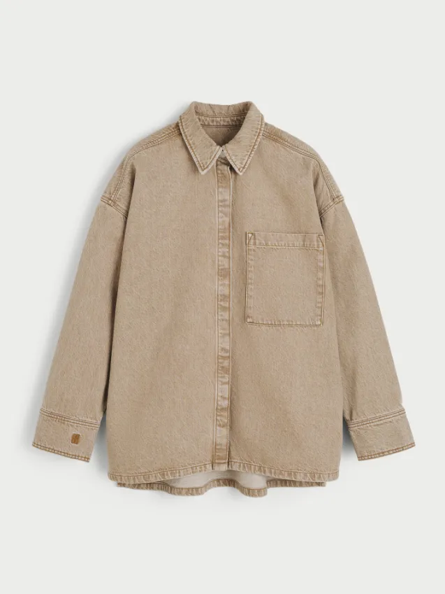 Dea Denim Shirt Toasted Coconut