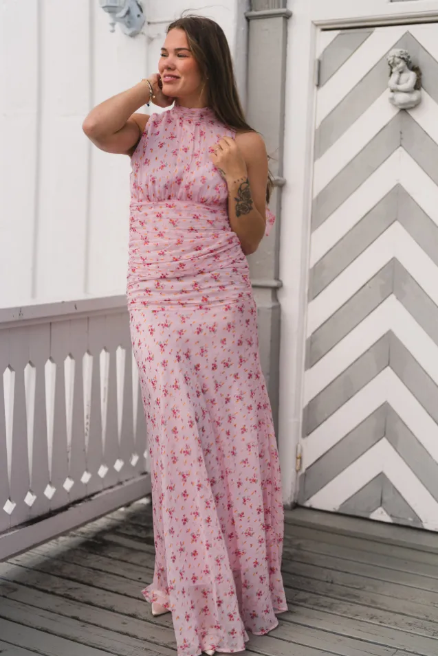 Dori Print Dress Rose