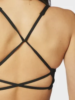 Ea String Top Black