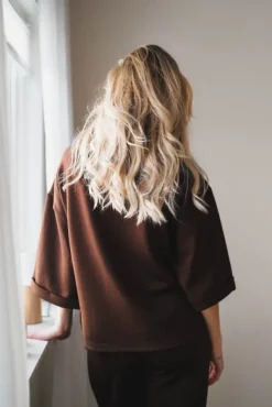 Elle Top Cocoa Brown