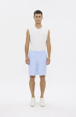 Elliot Shorts Sky Blue Stripe