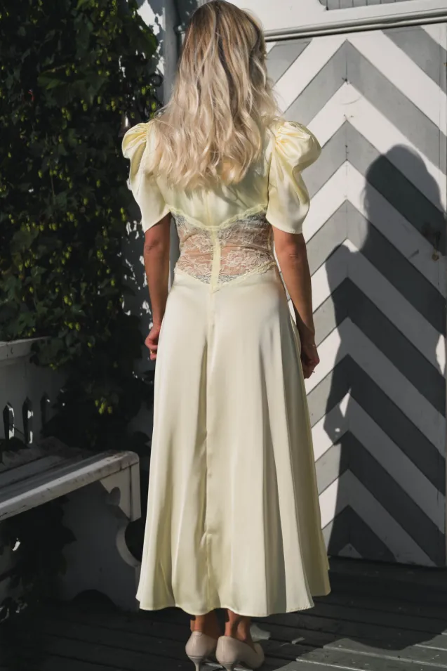 Francis Midi Dress Lemonade