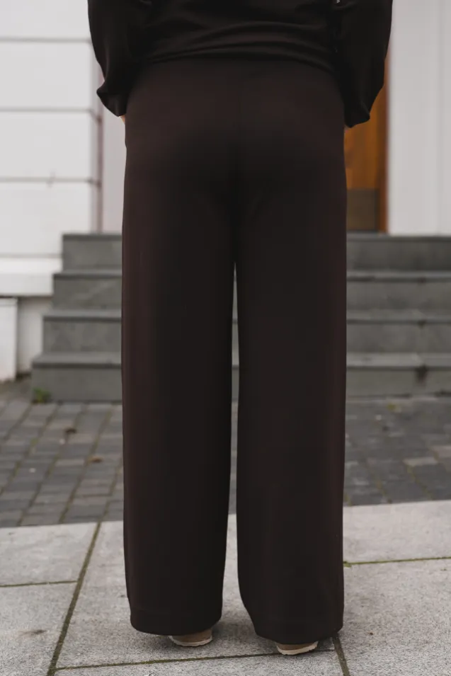 Gincette Pants Chocolate Brown