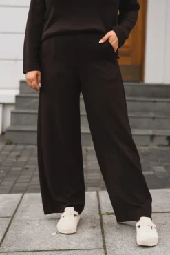 Gincette Pants Chocolate Brown