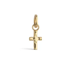 Golden Cross Charm Gold