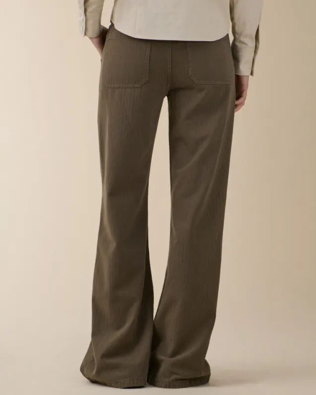 Guell Chevron Khaki Green