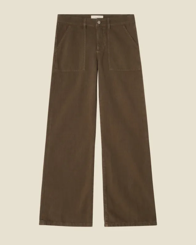 Guell Chevron Khaki Green