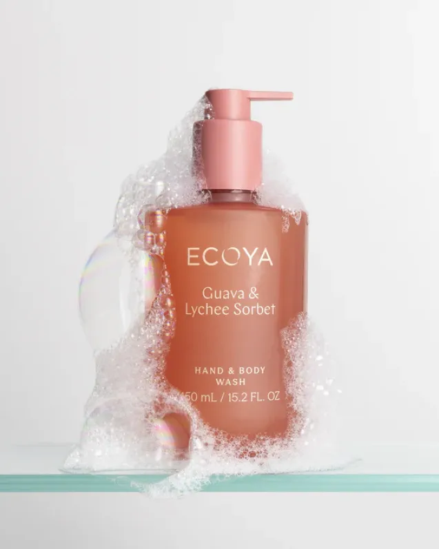 Hand & Body Wash Guava & Lychee Sorbet