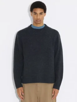 Holzweiler Fluffy Crew Dark Grey