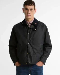 Icons Transport Waxed Jacket Navy