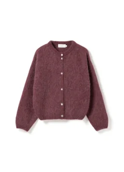 Kae Knit Cardigan Rust