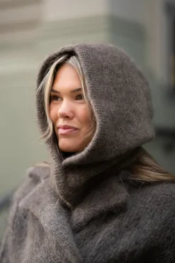 Kajsa Chunky Balaclava Brown