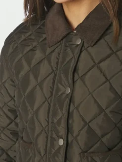 Kanya Quilt Jacket Khaki